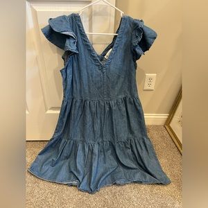 Gibson Latimer denim dress sz small